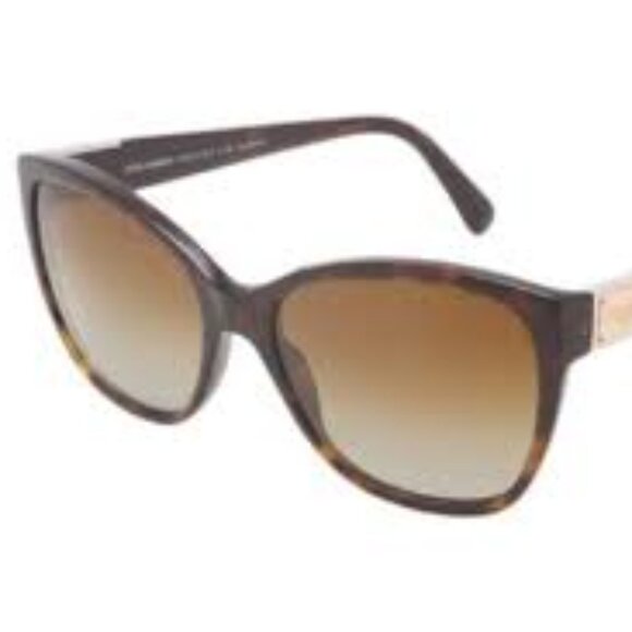 NWT: DOLCE & GABBANA DG4195 Butterfly Sunglasses | 502/T5-HAVANA - Polarized main image 6